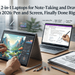 Best 2-in-1 Laptops for Note-Taking and Drawing in 2026: Pen and Screen, Finally Done Right Best 2-in-1 Laptops for Note-Taking and Drawing in 2026