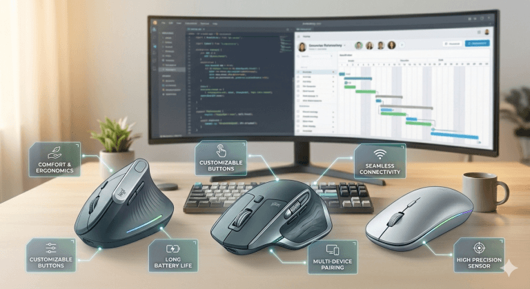 Best Wireless Mice for Productivity 2026