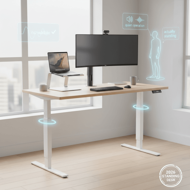 Best Electric Standing Desks Under $500 in 2026: Tested for Wobble, Noise, and Whether They Actually Make You Stand