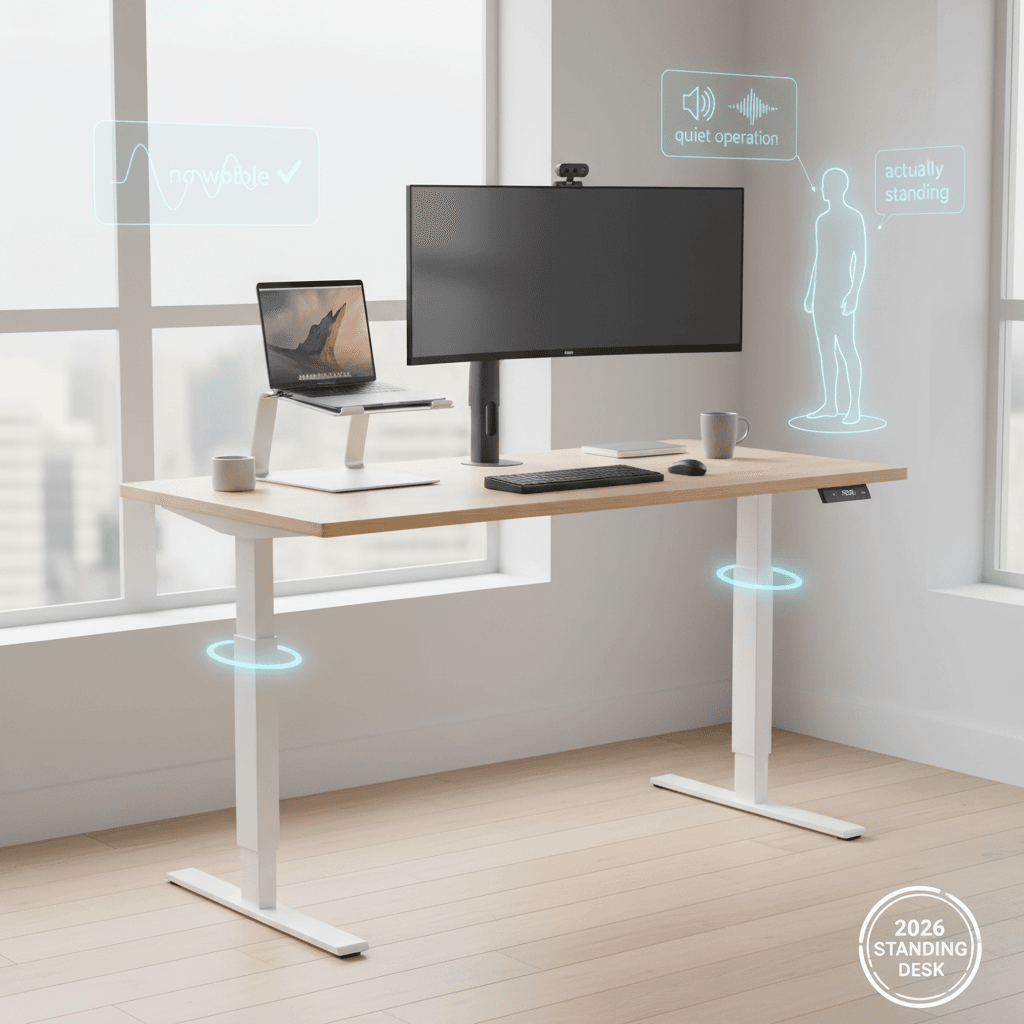 Best Electric Standing Desks Under 0 in 2026: Tested for Wobble, Noise, and Whether They Actually Make You Stand