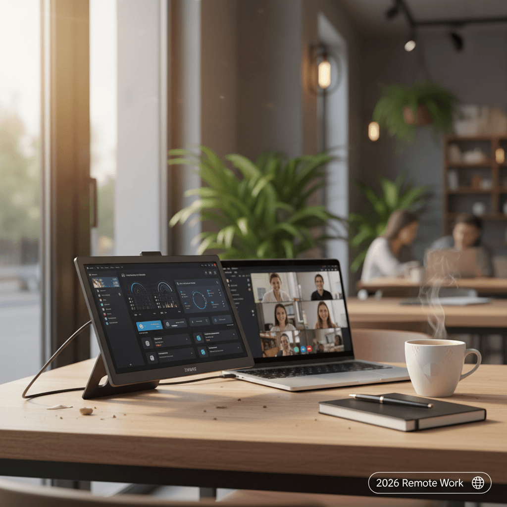 Best Portable Monitors for Remote Work in 2026: Tested Across Cafes, Airports, and Co-Working Spaces