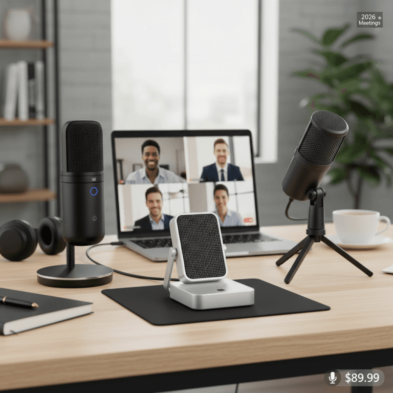 Best USB Microphones Under $100 for Meetings and Calls in 2026