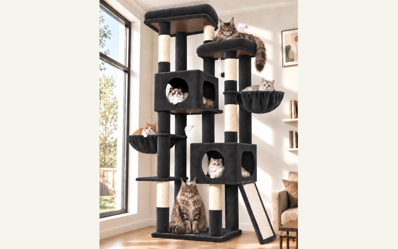 Cat tree for large cats — CheckPet guide