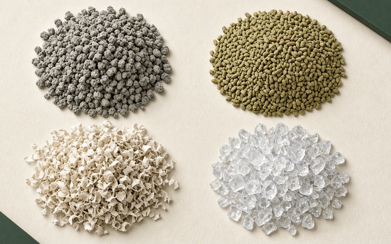 Unscented cat litter: clay, grass, paper, or crystal? — CheckPet guide